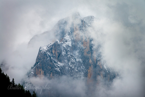 October Snow in The Dolomites