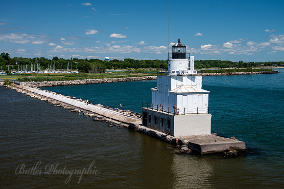 SS Badger - Manitowoc, Wisconsin Lighthouse
