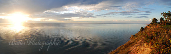 Sunset at the Cliffs of Manistee - Manistee, Michigan