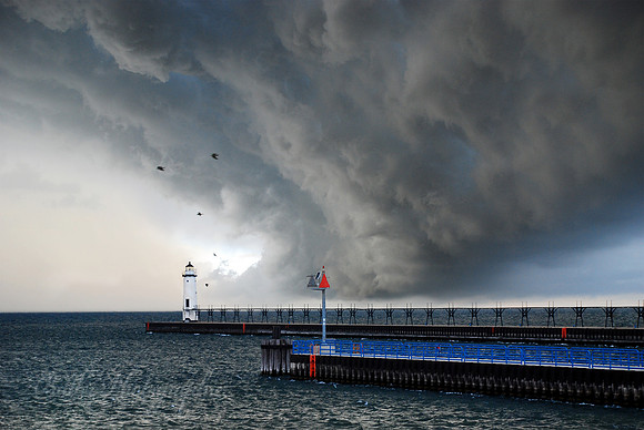 The Storm at Manistee
