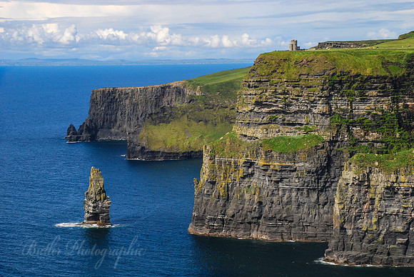 Cliffs of Moher and Sea Stack - Ireland