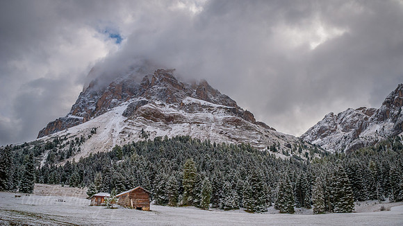 San Martin and Clouds - Italy