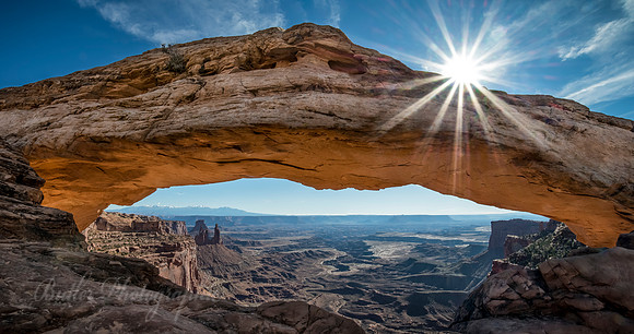 Sunrays at Mesa