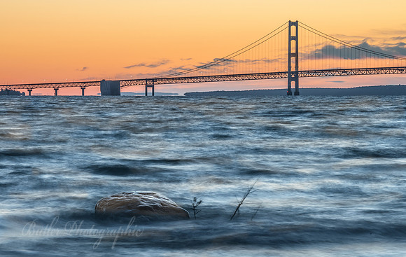 Sunrise at Gulpin Rock - Michigan