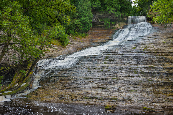 From Below - Laughing Whitefish Falls