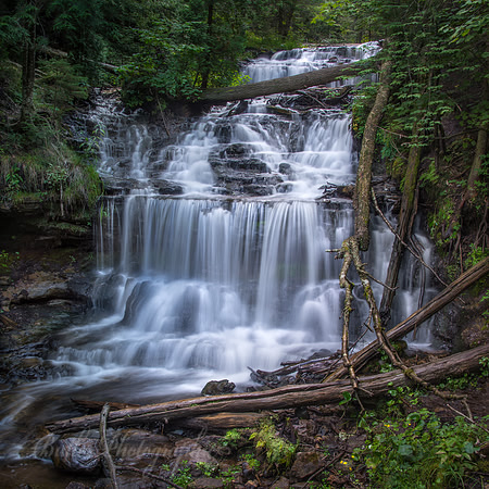 Wagner Falls Close Up