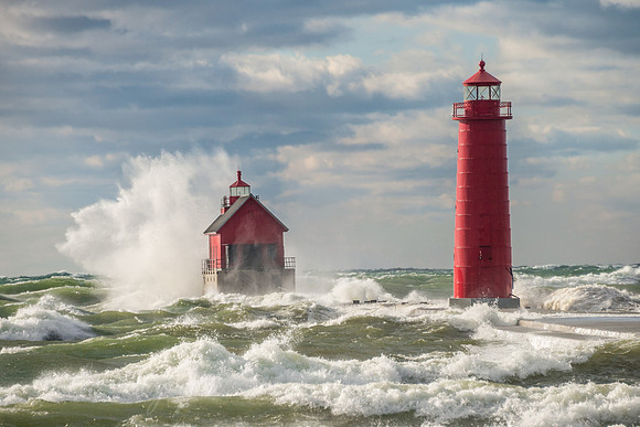Wave Action to the Left - Grand Haven