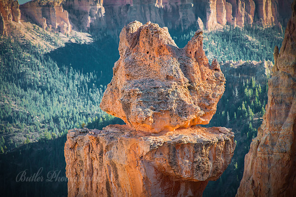 Pedestal Rock - Aqua Canyon