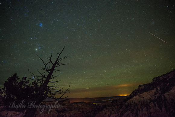 Night Sky at Sunrise Point