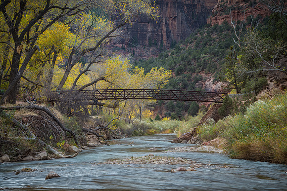 Grotto Bridge over the Virgin River
