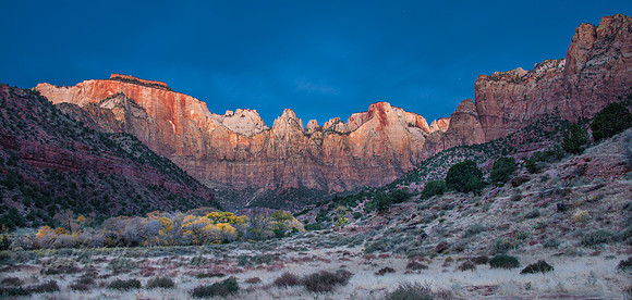 Towers of the Virgin Sunrise