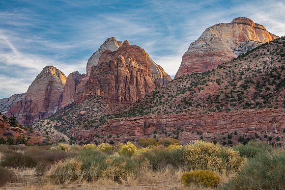 Towers of the Virgin Morning Sky