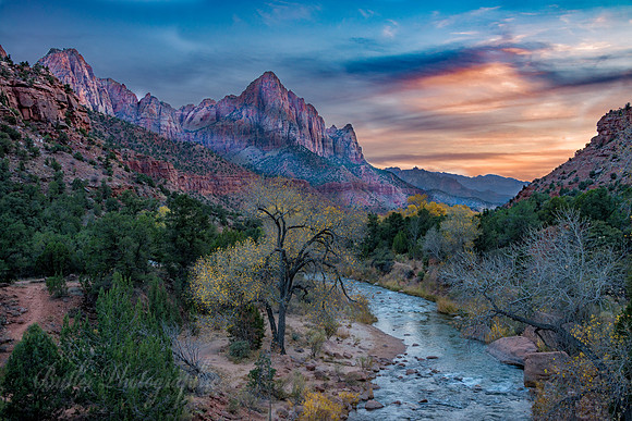 The Watchman at Sunset