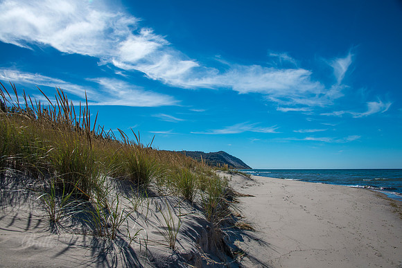 Trail to Mt. Baldy - Lake Michigan