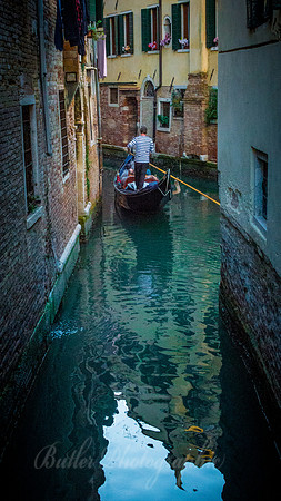 Canal Reflections - Italy