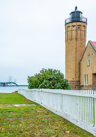 Old Mackinac Point Lighthouse & Mighty Mac