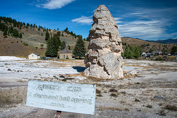 Mammoth Hot Springs - Liberty Cap