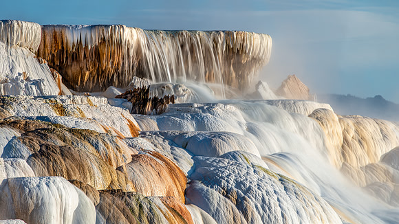 Mammoth Hot Springs - Canary Spring Top
