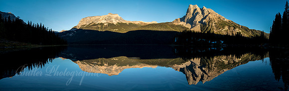 Mt. Burgess & Wapta Mountain Reflection