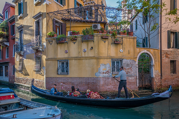 Buildings and Gondolas - Italy