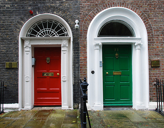 Ireland - Doors of Dublin - Baggot Street Lower