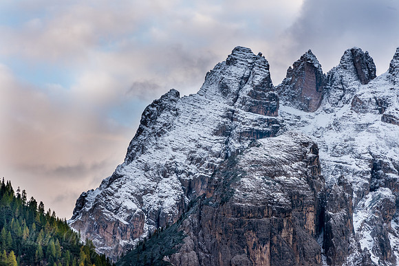 Sunset at Mount Cristallo - Italy