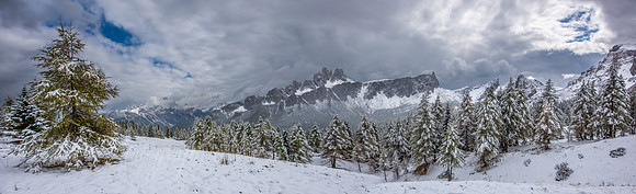 Winter Wonderland in October - Italy