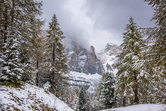 Dolomites Dressed in Snow - Italy